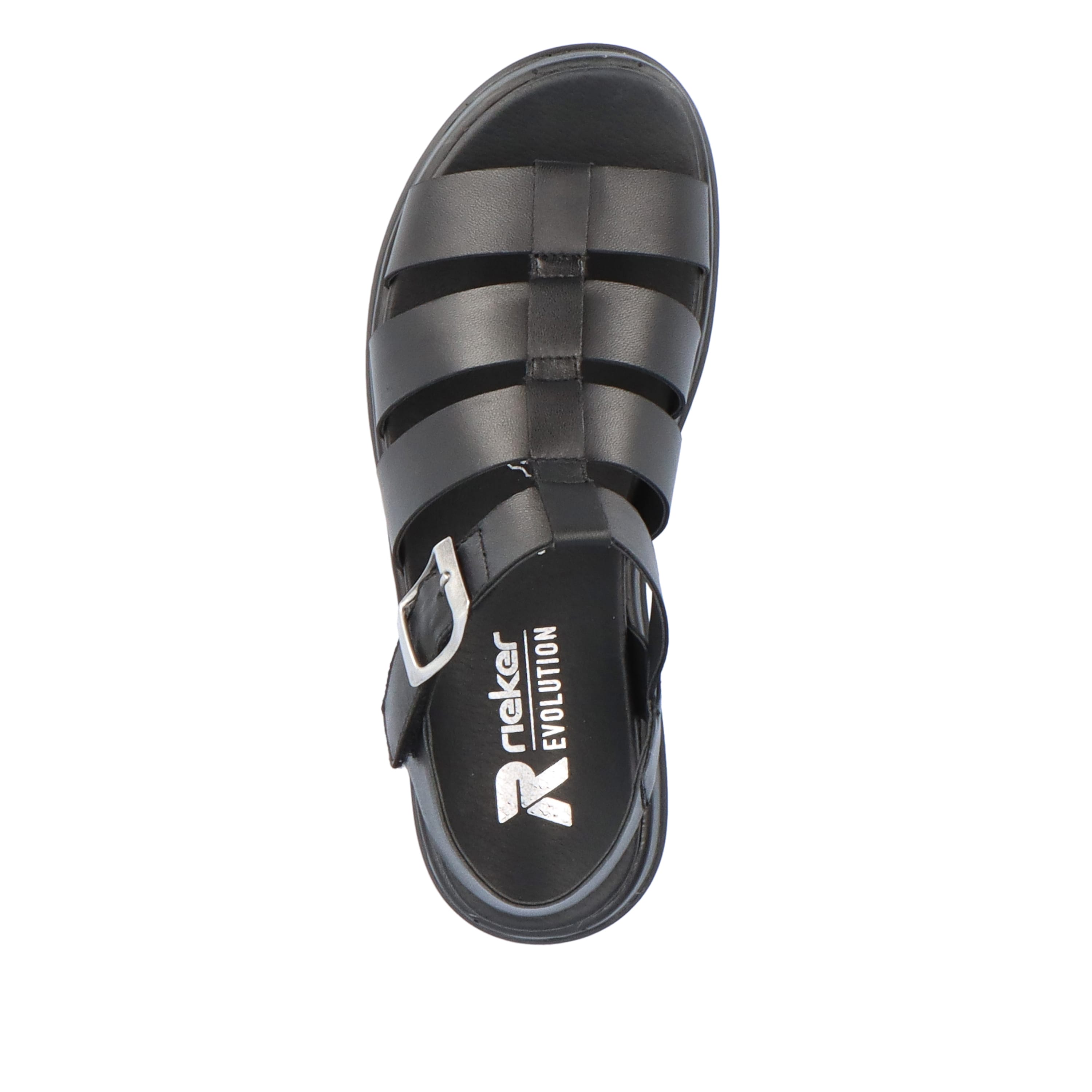 Rieker Damen Riemchensandalen night black