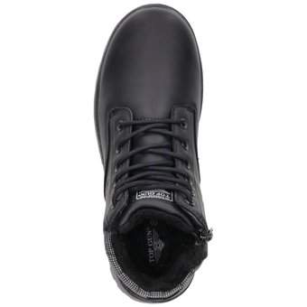 Top Gun Schnür Boots in schwarz