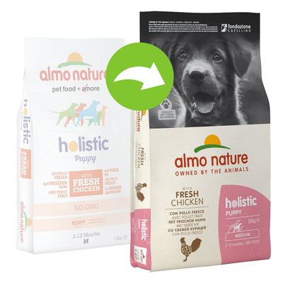 Almo Holistic Medium Puppy Huhn & Reis