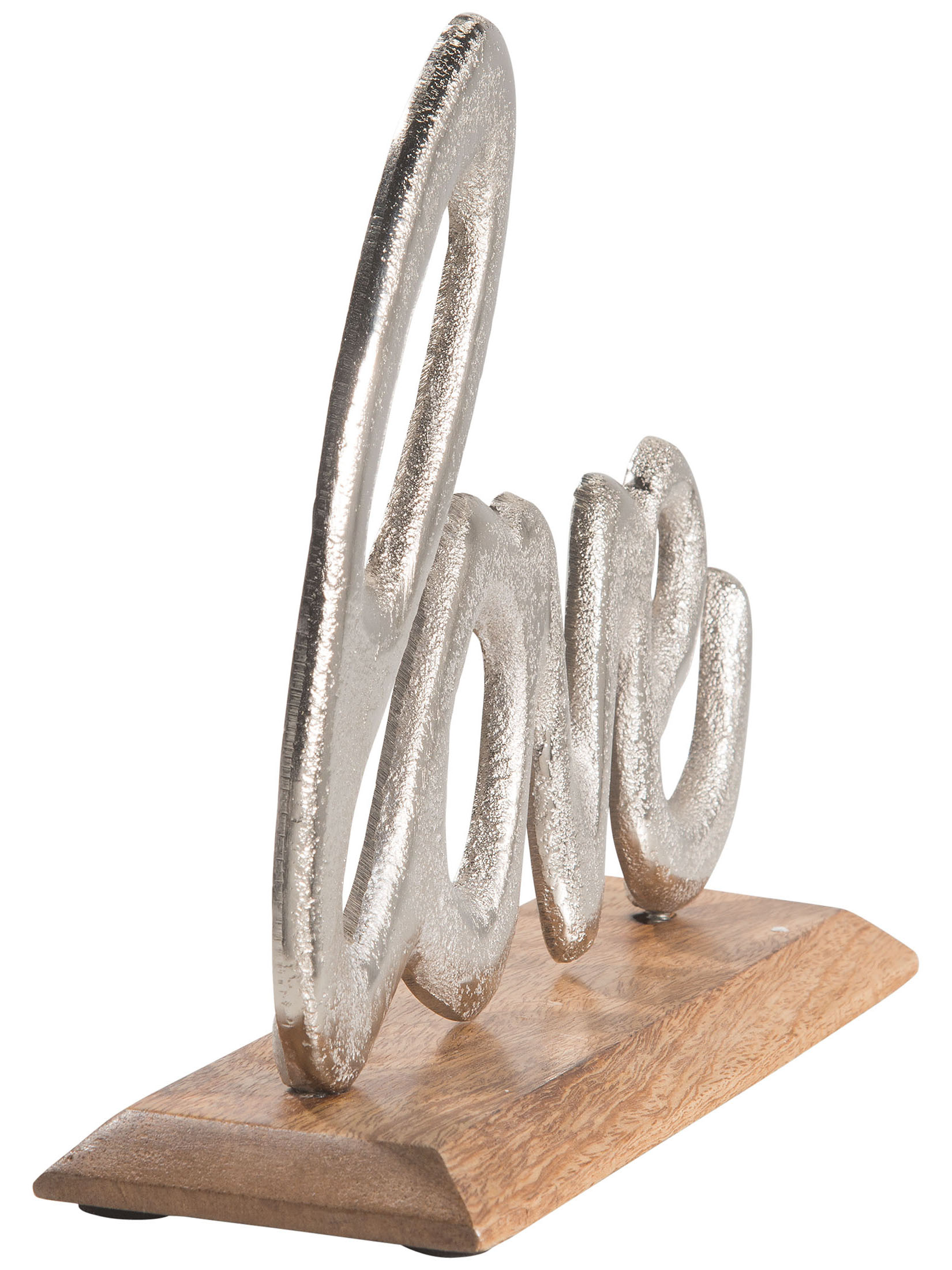Simple Love Aufsteller, Silber