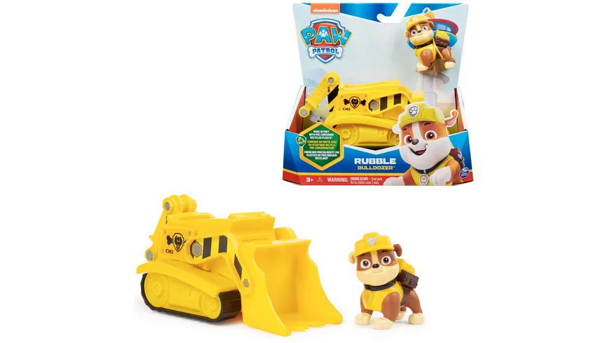 Spin Master - Paw Patrol - Transformierende Basis Fahrzeuge mit Figuren, sortiert, 1 Stück