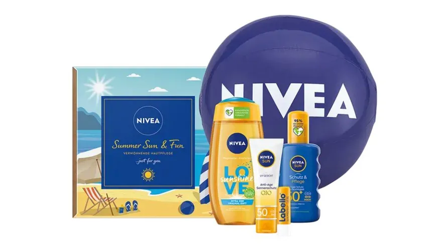 NIVEA Geschenkset Summer Sun & Fun