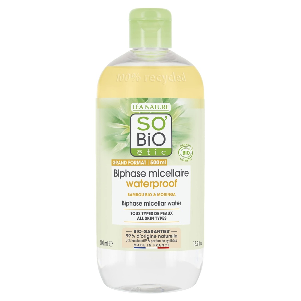 LÉA NATURE SO BiO étic Biphase micellaire waterproof Biphase