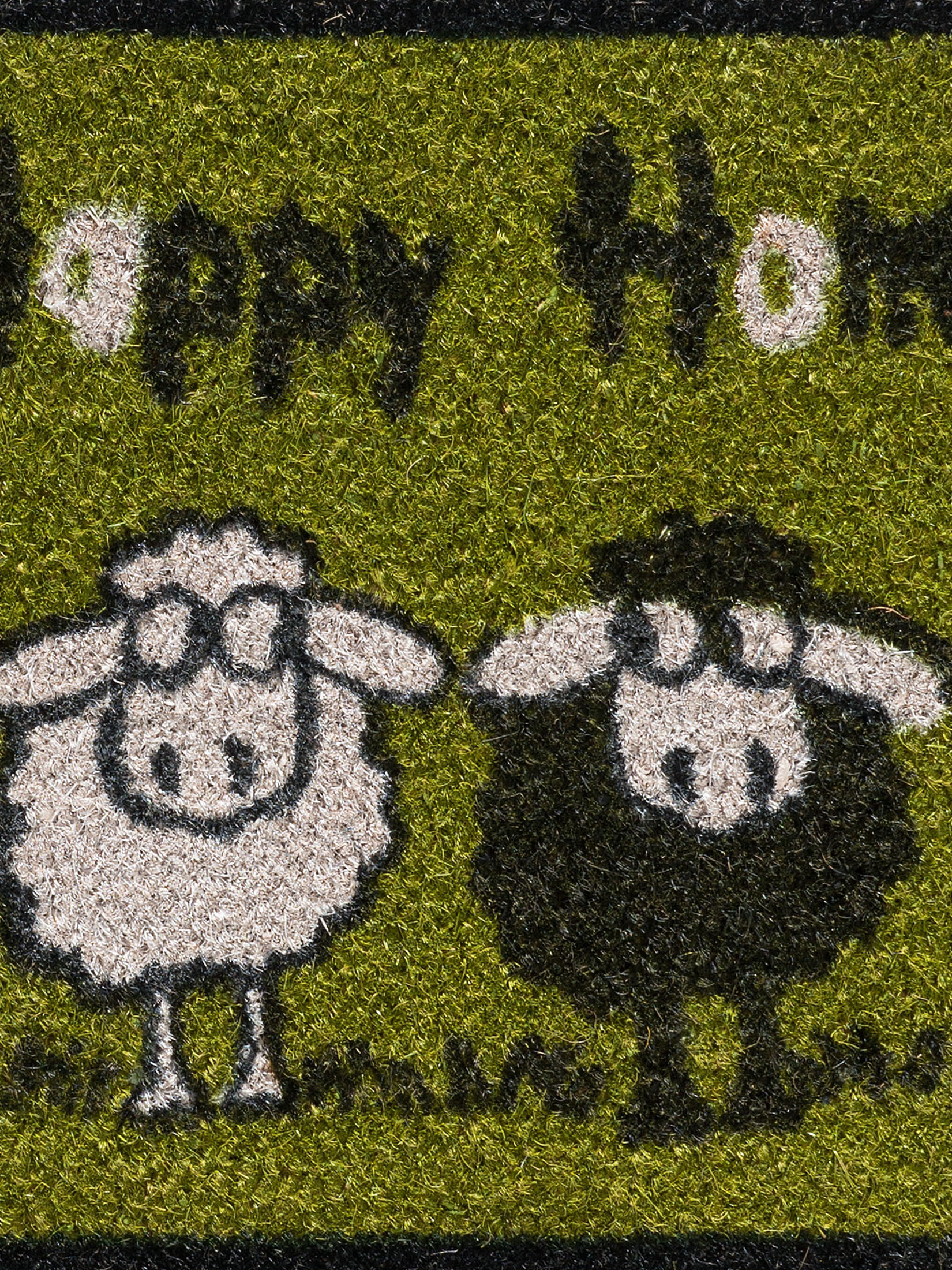 Sheep Fußmatte, Hellgrün