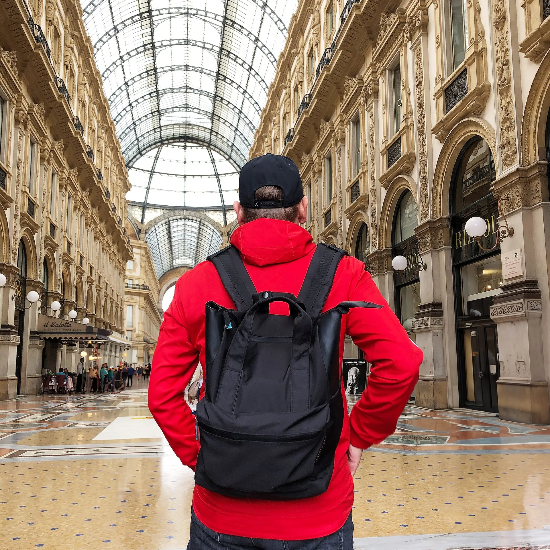 aporti Daypack Florence - Schwarz