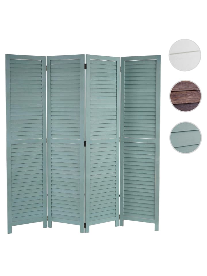 MCW Paravant C30 im Shabby-Look, Grün günstig kaufen onesize