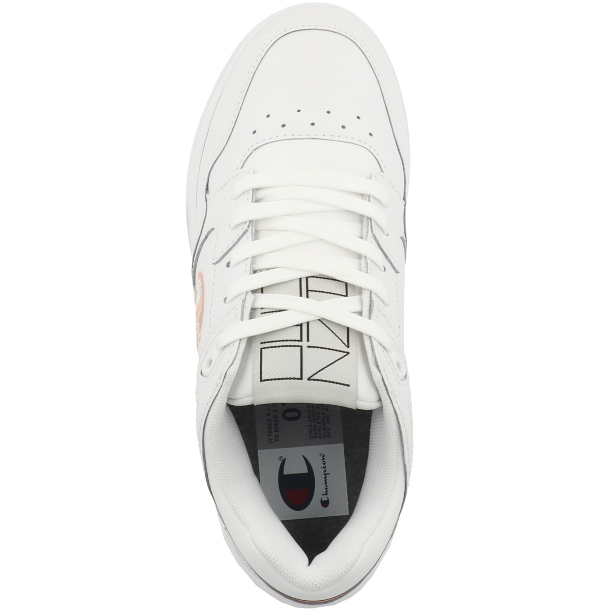 Champion Low Cut Shoe Z80 Platform Sneaker Low weiss