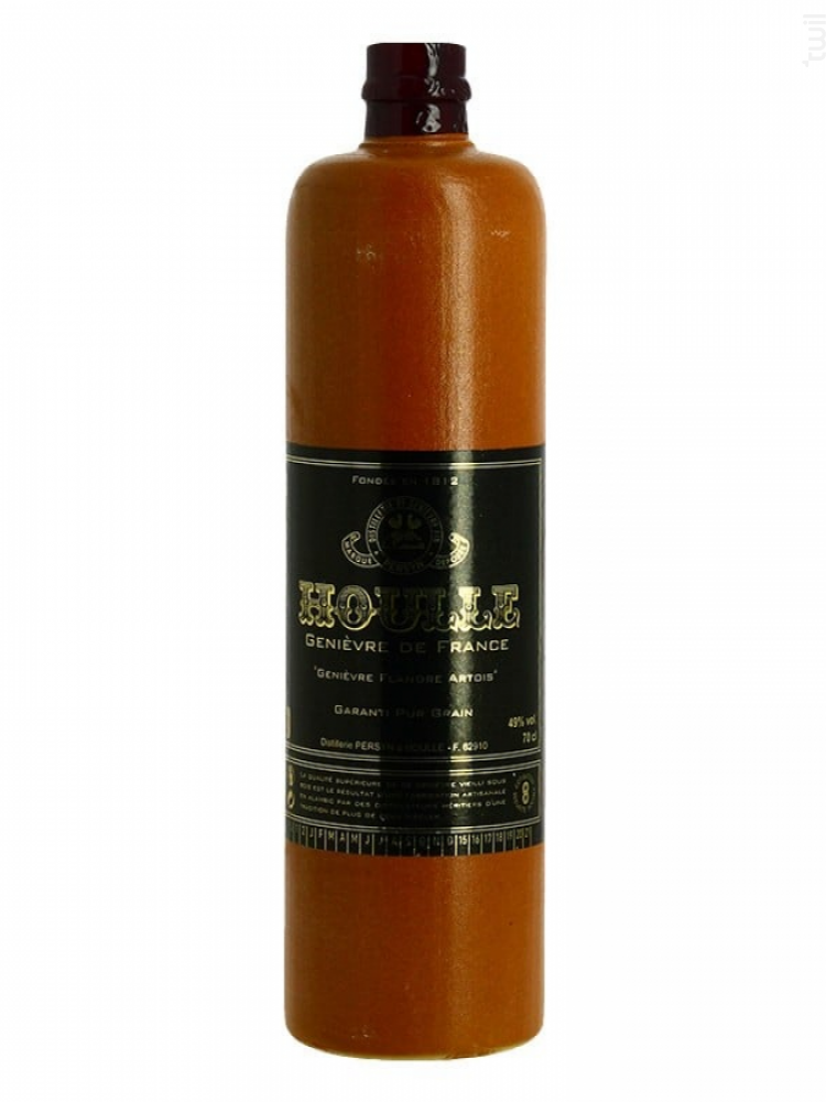 Gin Distillerie Persyn - Genièvre De Houlle - Carte Noire - Cruchon Persyn