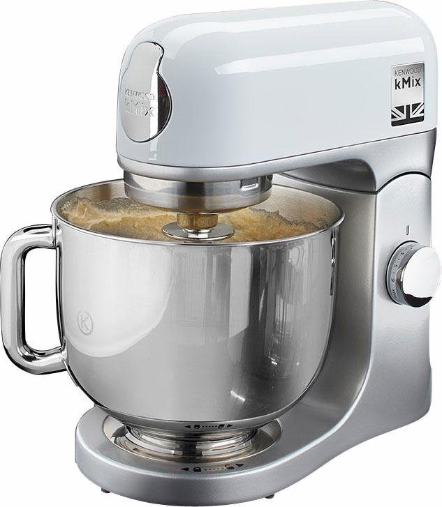 KENWOOD Küchenmaschine kMix KMX 750WH, 1000 W, 5 l Schüssel, inkl. 3-tlg. Patisserie-Set und 5l Schüssel