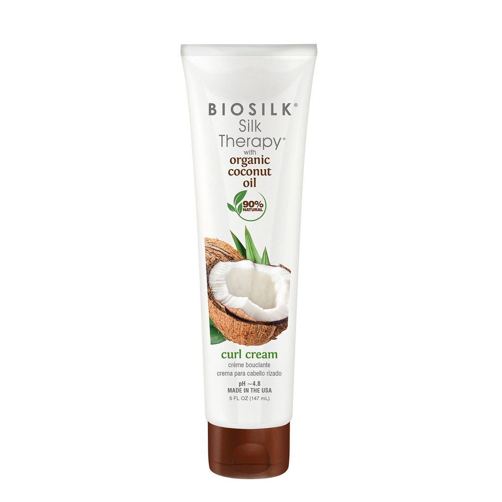 biosilk Silk Therapy Coconut Oil Crème bouclante Crème bouclante