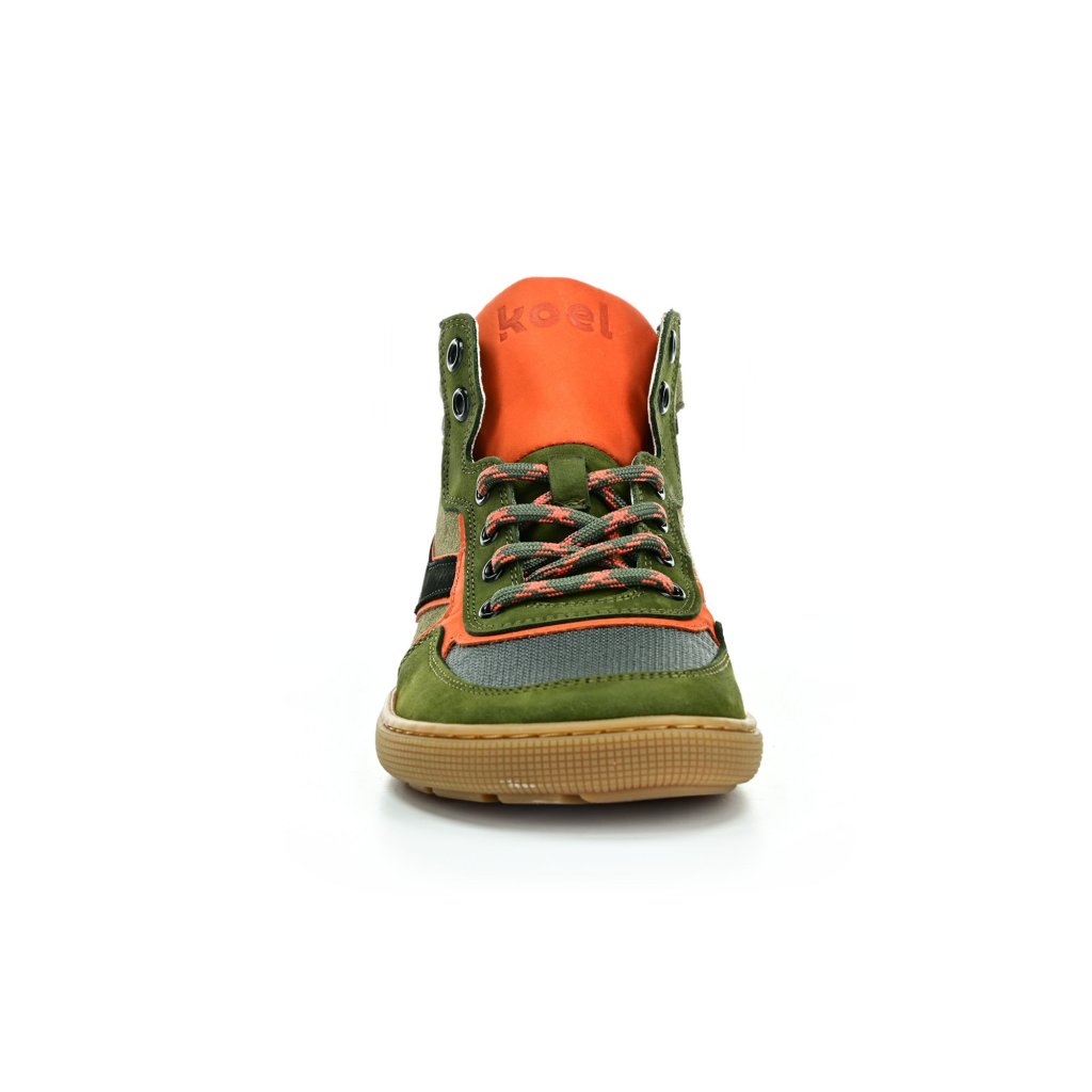 Koel4kids Danish Nappa Khaki Barfußstiefeletten