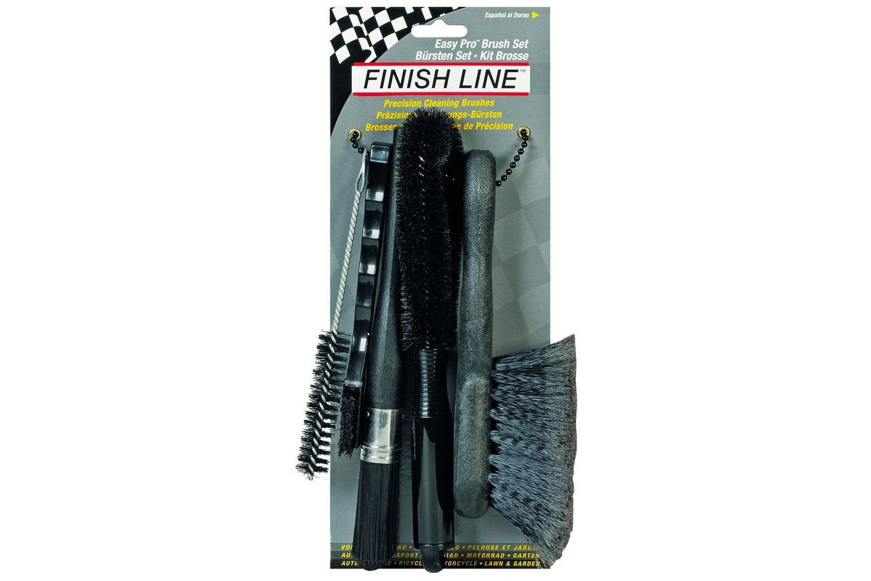 Finish Line Easy Pro Reinigungsbu00fcrsten-Set
