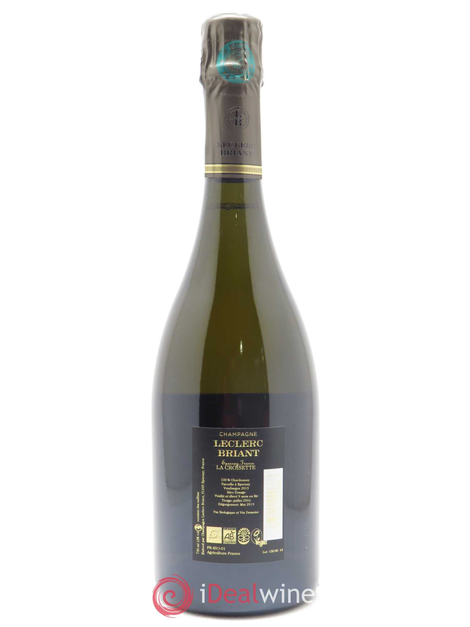 La Croisette Leclerc Briant  2015 - Lot de 1 Bouteille