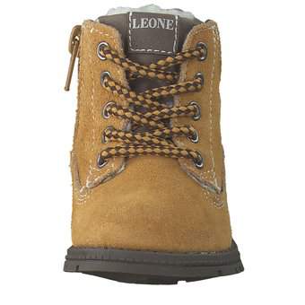 Leone for kids Lauflern Schnürer in braun
