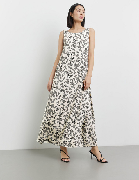 Ärmelloses Maxikleid mit Rückenausschnitt