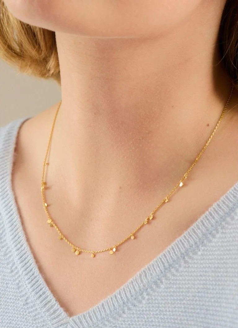 Pernille Corydon Glow necklace gold plated