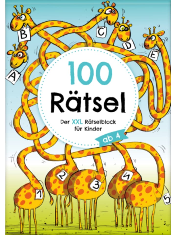 Nova MD Buch - XXL-Rätselblock für Kinder ab 4 Jahren: 100 Rätsel f&uuml günstig kaufen onesize