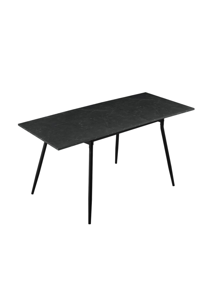 B&D Home Ausziehtisch LIO in Marmor - (B)120-160 x (H)76 x (T)80 cm günstig kaufen onesize