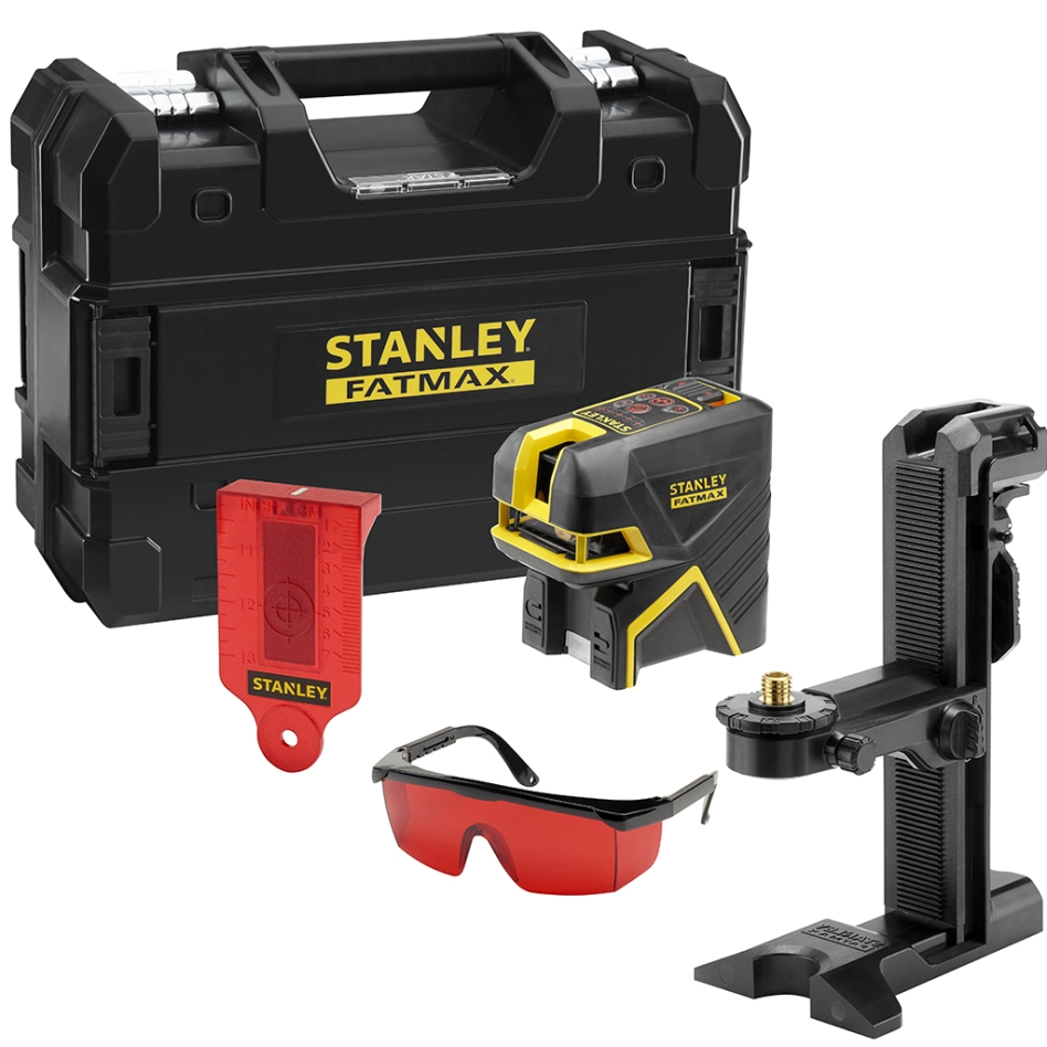Stanley FMHT1-77414 FatMax Krydslinje + 2-punktslaser RØD