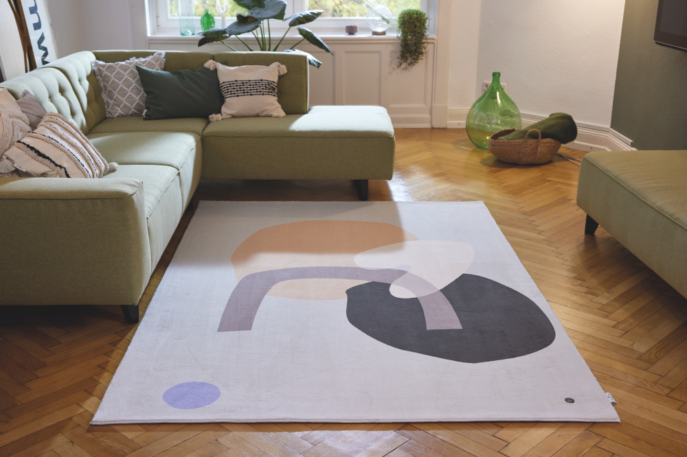 Designteppich Six