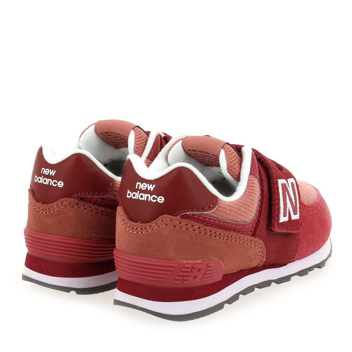 New Balance  574 WT1 VELCRO - Bordeaux Rose