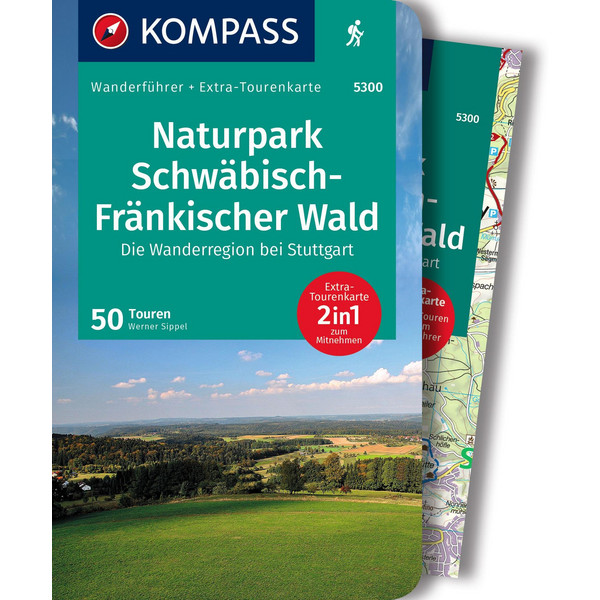 KOMPASS WANDERFÜHRER NATURPARK SCHWÄBISCH-FRÄNKISCHER WALD