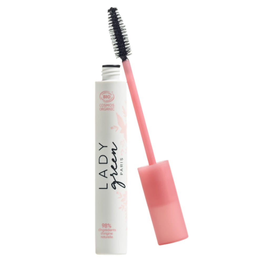 LADY green Volumizing Conditioning Mascara schwarz