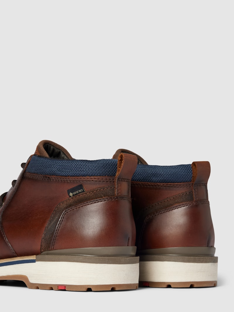 Schuhe aus Leder Modell 'VISBY' in dunkelbraun