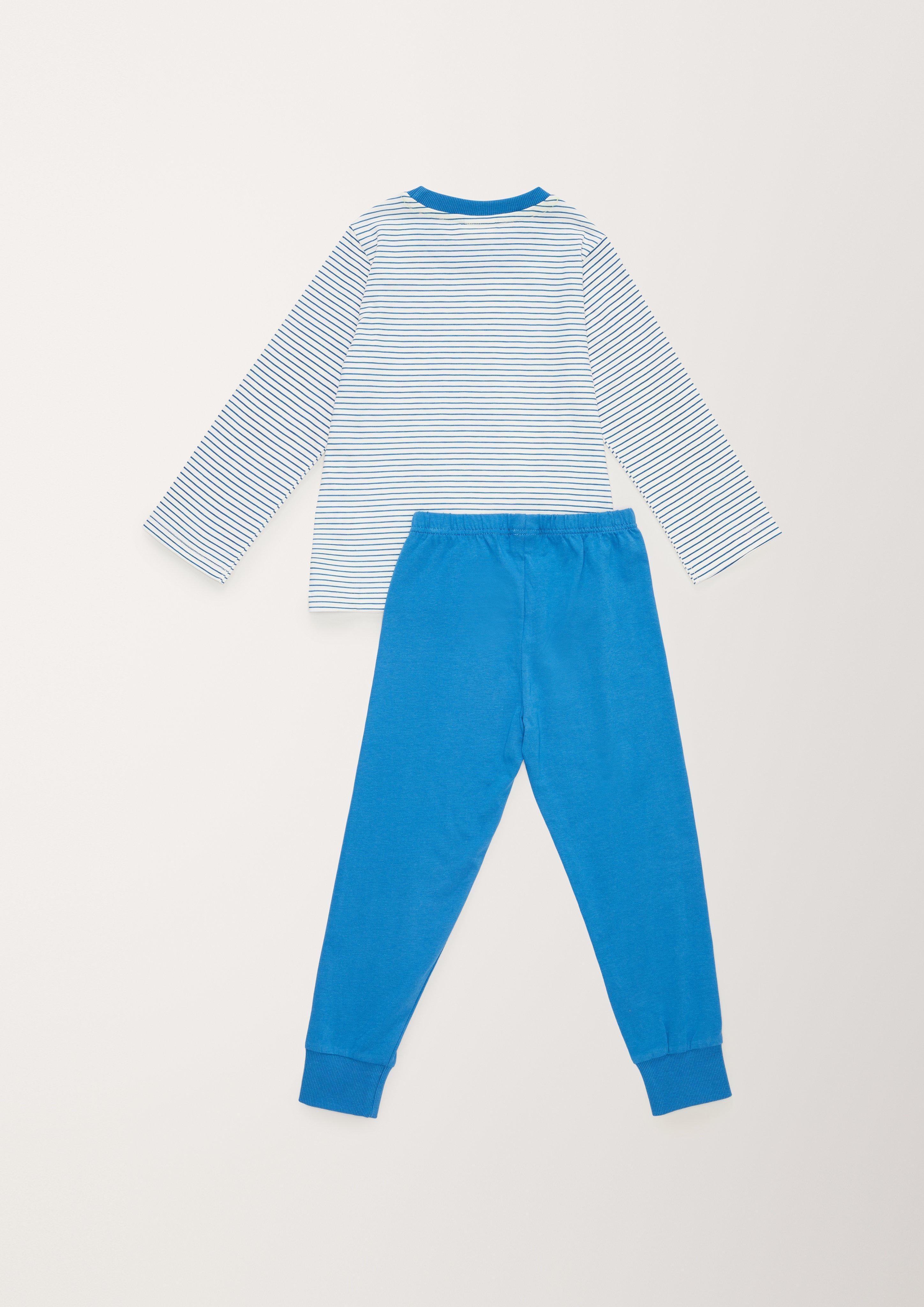 Pyjama aus weichem Baumwolljersey  6005909-5719
