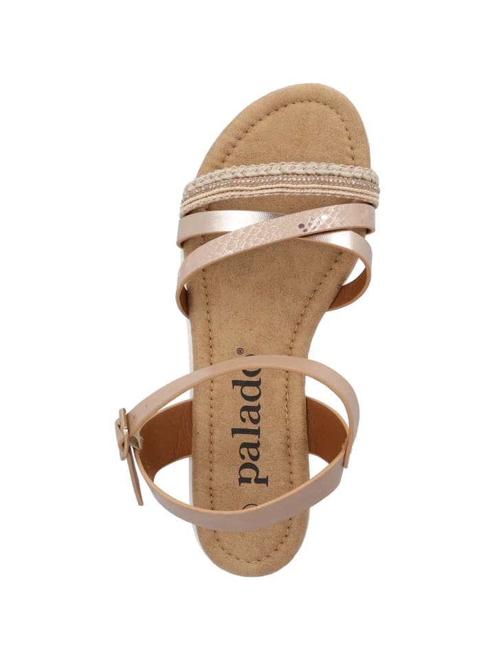palado Riemchensandalen in beige rose günstig kaufen