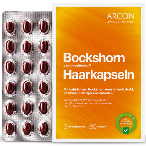 BOCKSHORN   MIKRONÄHRSTOFF Haarkapseln  180 St  Kapseln