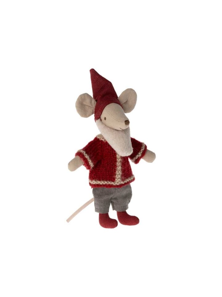 Maileg Weihnachtsmann Maus Großer Bruder mit Haus 14 cm günstig kaufen onesize
