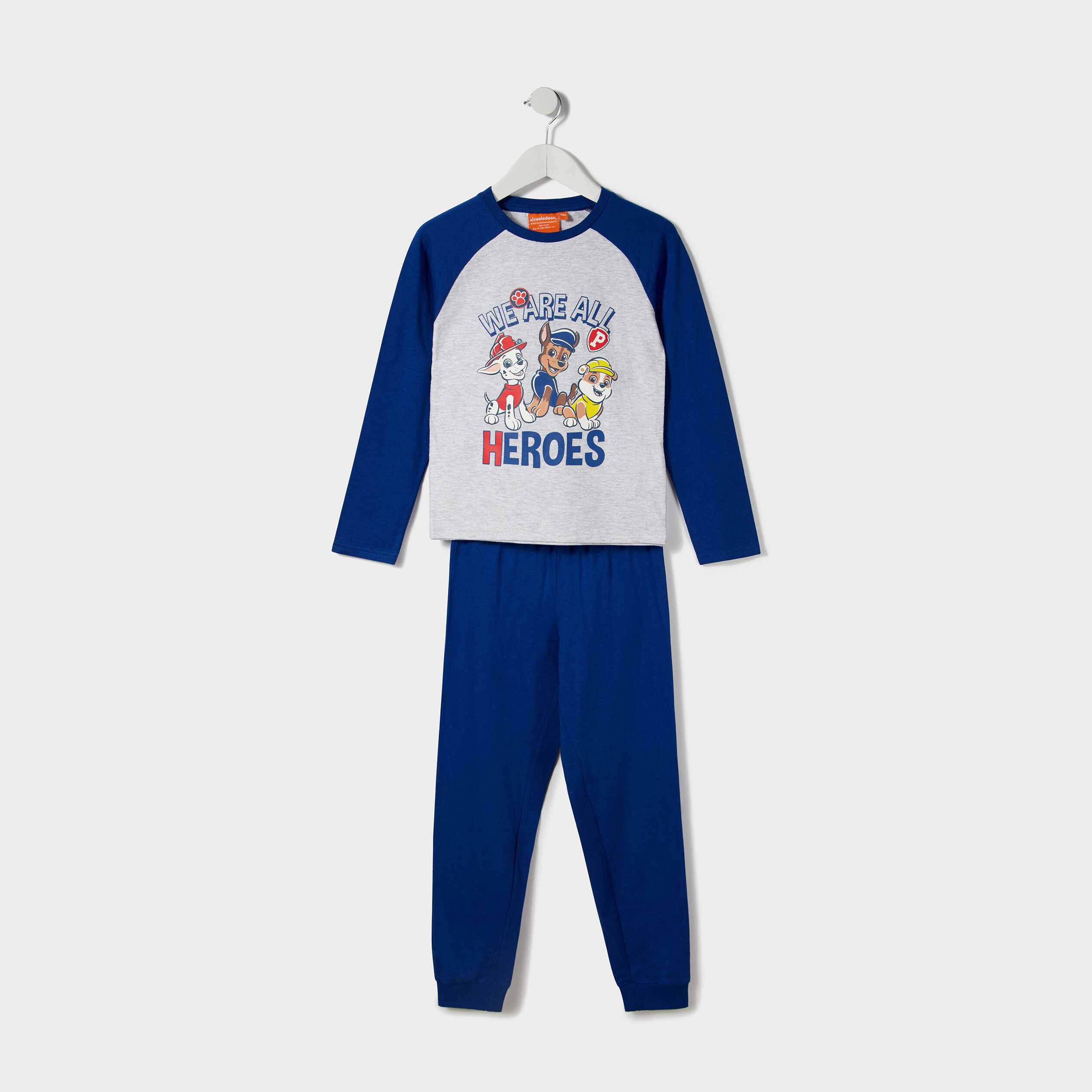 Ensemble pyjama coton Paw Patrol bleu garçon | La Halle