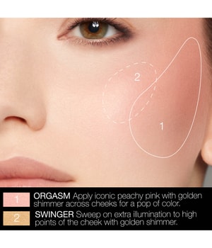NARS Orgasm Four Play Blush Quad Rouge-12.8 g