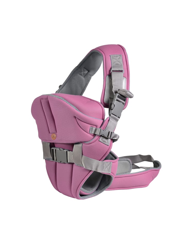 Moni Babytrage Carry go 2 in 1 in rosa günstig kaufen onesize