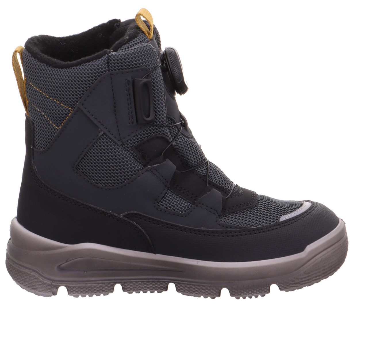 MARS - Schwarz/Grau Boots mit BOA® Drehverschluss