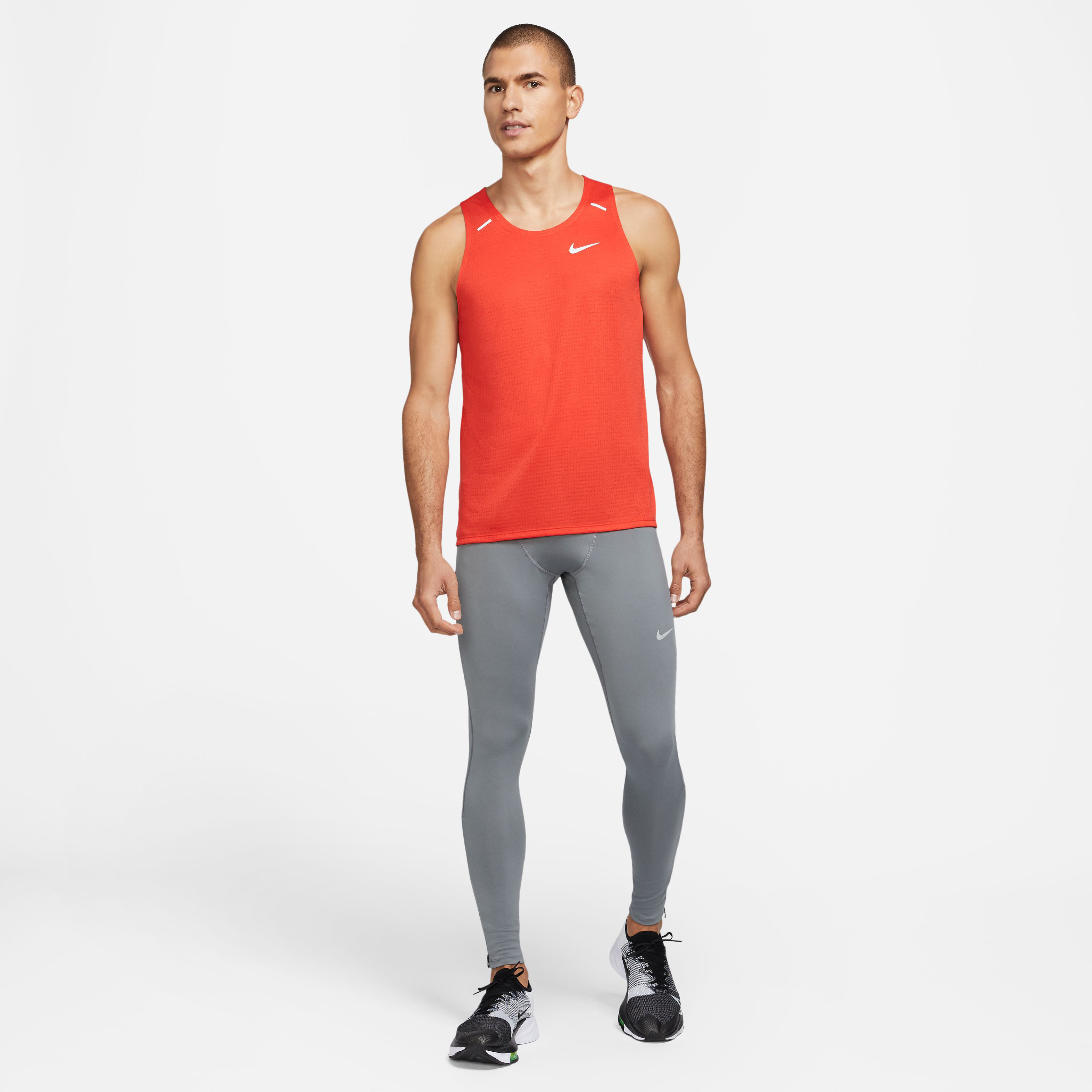 Dri-Fit Challenger Tight Herren - Grau, Silber
