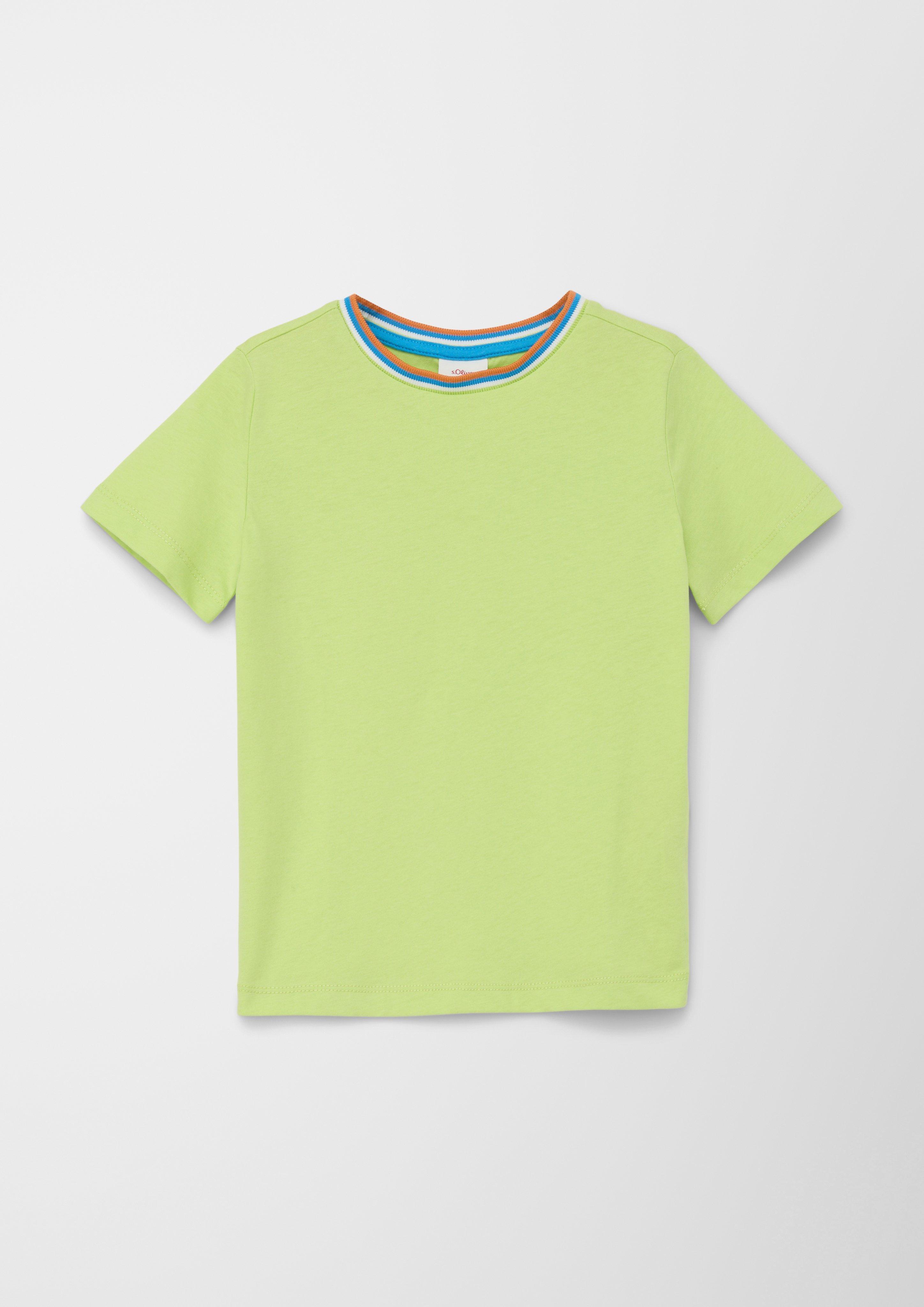 T-Shirt mit Kontrast-Details  2127468-7040