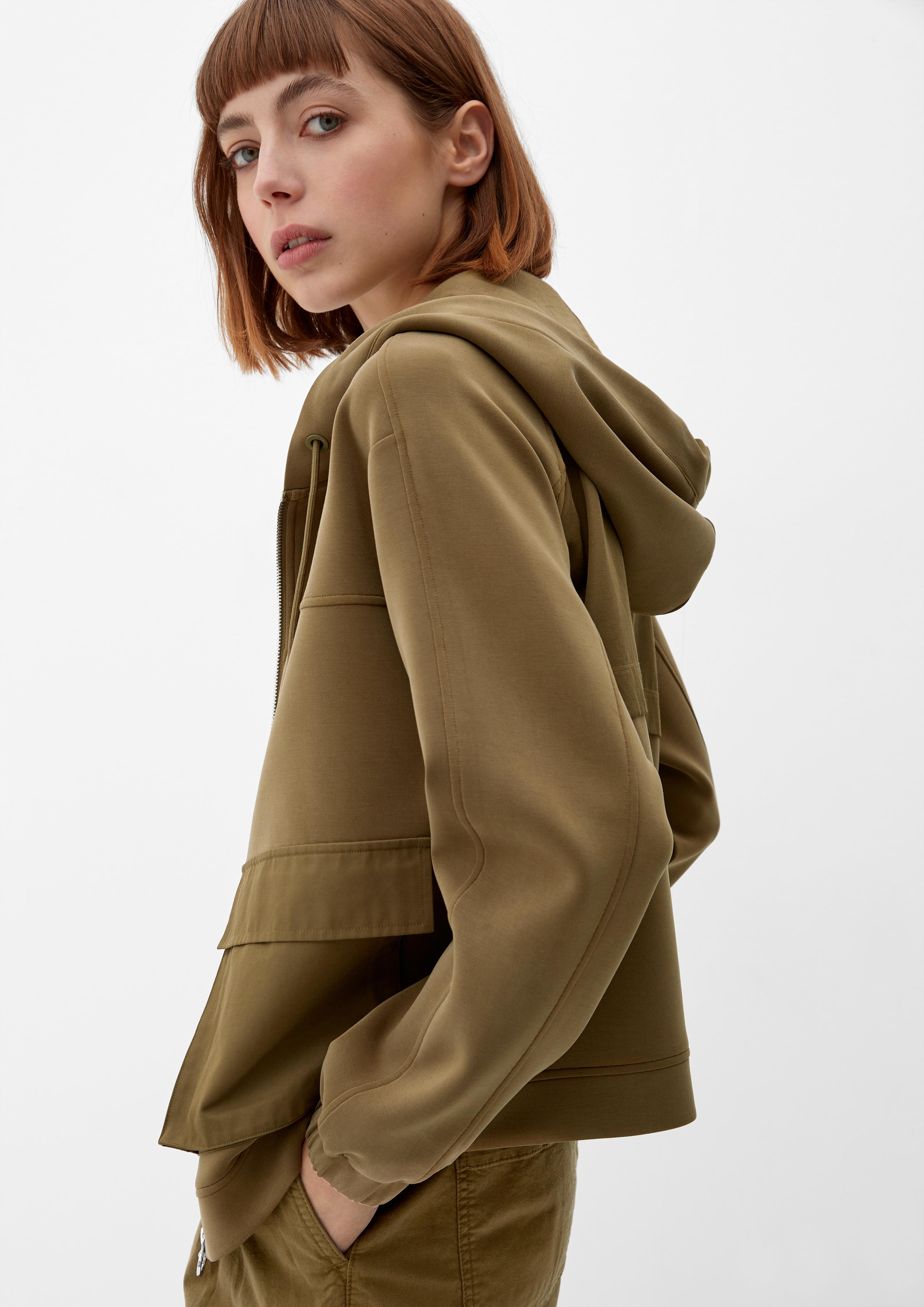 Sweatshirtjacke mit Kapuze  2129777-7723