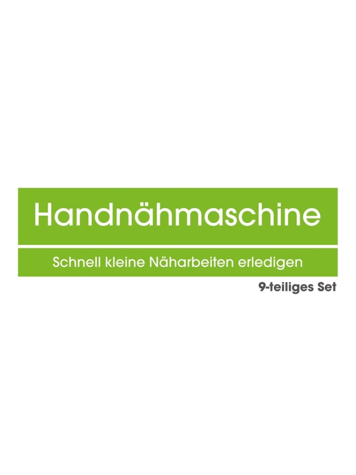 EASYmaxx Hand-Nähmaschine Kompakt - 9-teiliges Set- weiß günstig kaufen onesize