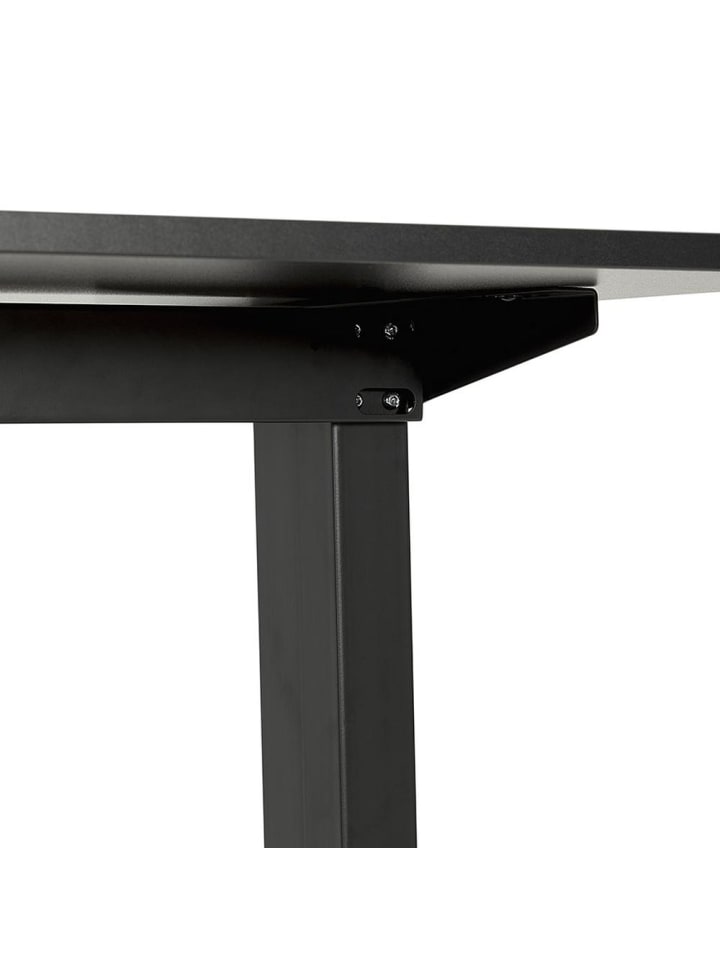 KADIMA DESIGN Schreibtisch höhenverstellbar 160x80 cm, ergonomisch Computertisch in Schwarz günstig kaufen