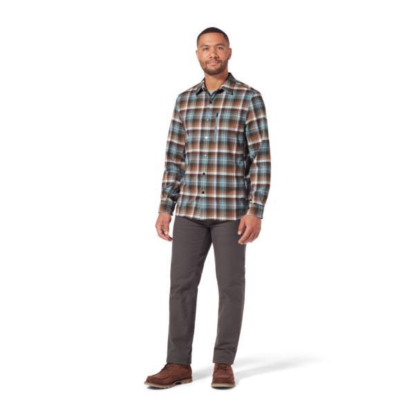 THERMOTECH REN PLAID L/S Herren - Outdoor Hemd