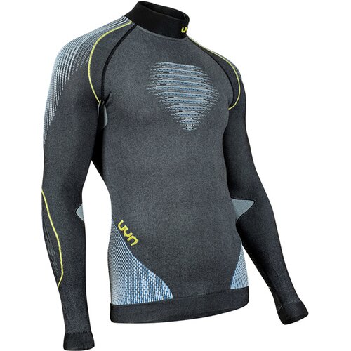UNLEASH YOUR NATURE HERREN LONGSLEEVE EVOLUTYON UW SHIRT LG_SL TURTLE NECK MELANGE