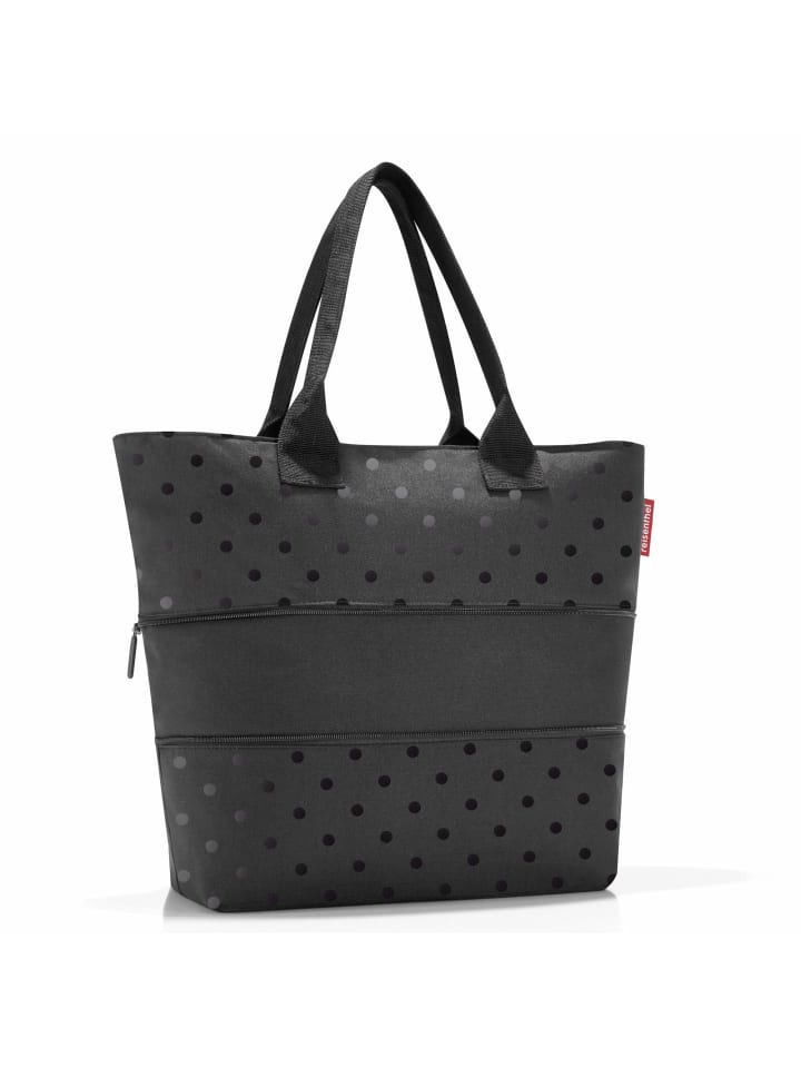 Reisenthel e1 - Shopper erw. 50 cm (leo nero) in glossy dots black günstig kaufen onesize