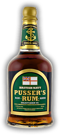 Pussers British Navy Green Label Select Aged 151 Pussers British Navy Green Label Select Aged 151  0,7	 Liter - Vol 75,5%