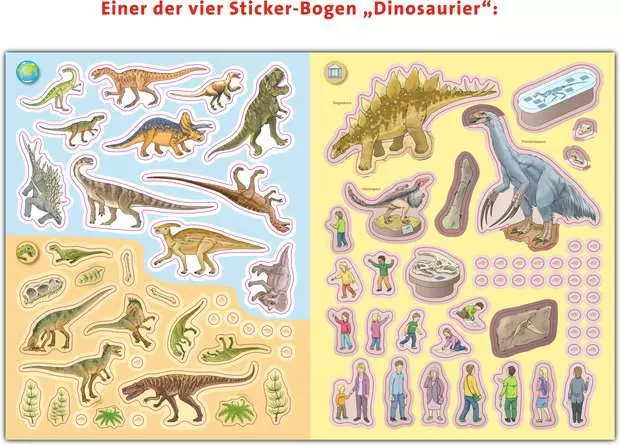 Ravensburger Wieso? Weshalb? Warum? Stickerheft: Dinosaurier