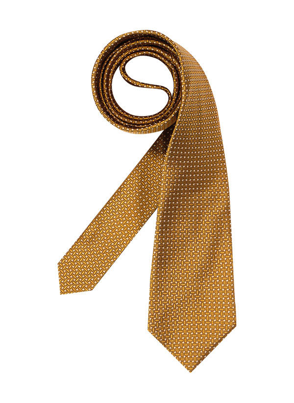 LANVIN, Krawatte, Seide, gold gemustert
