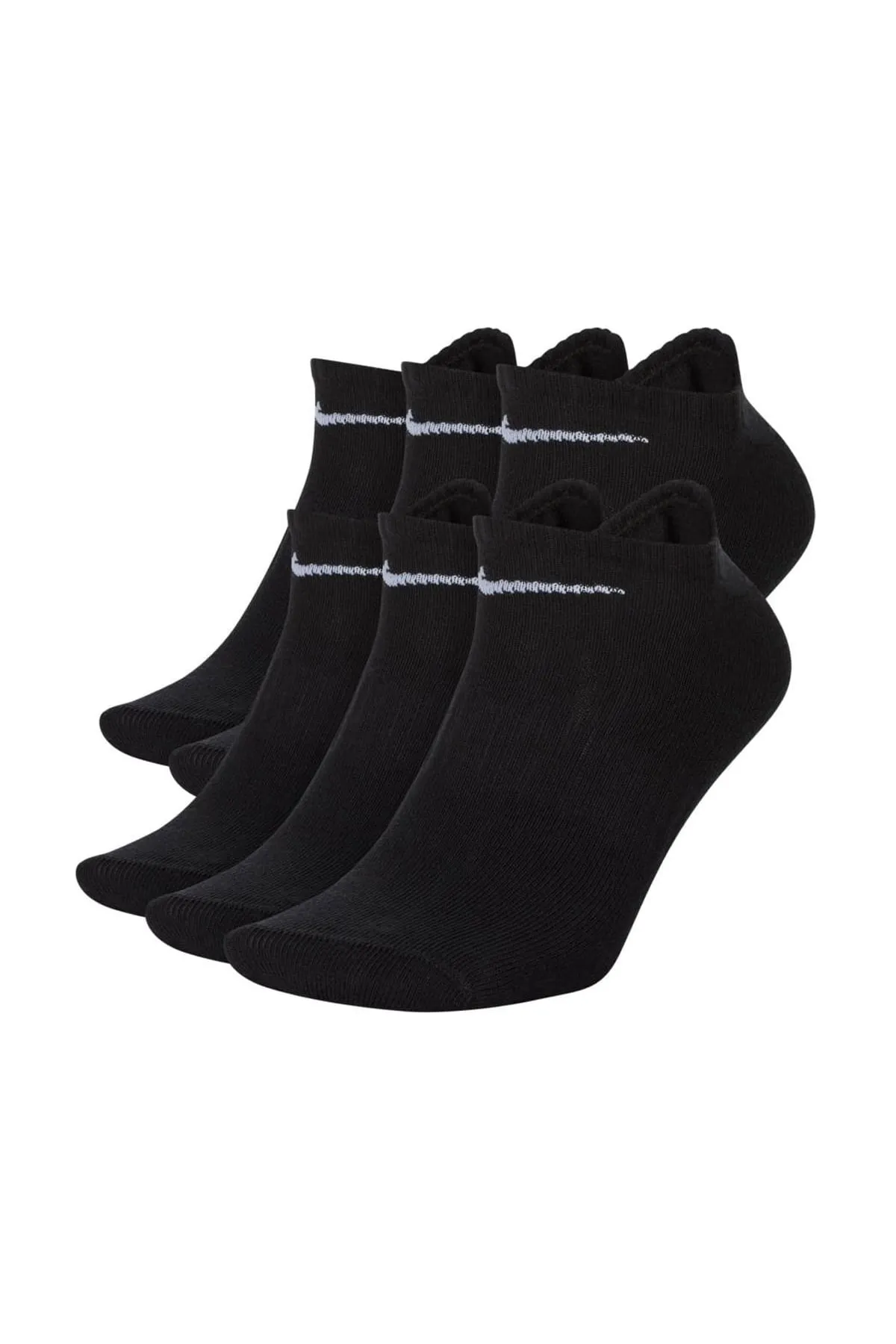Nike  Unisex 6er Pack Sneaker Sportsocken - Everyday, Lightweight No Show, einfarbig