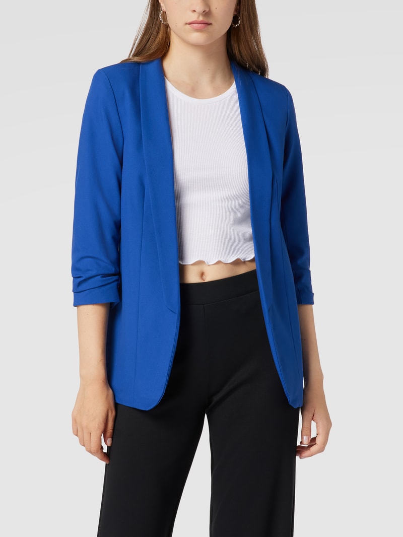 Blazer mit Schalkragen in royalblau