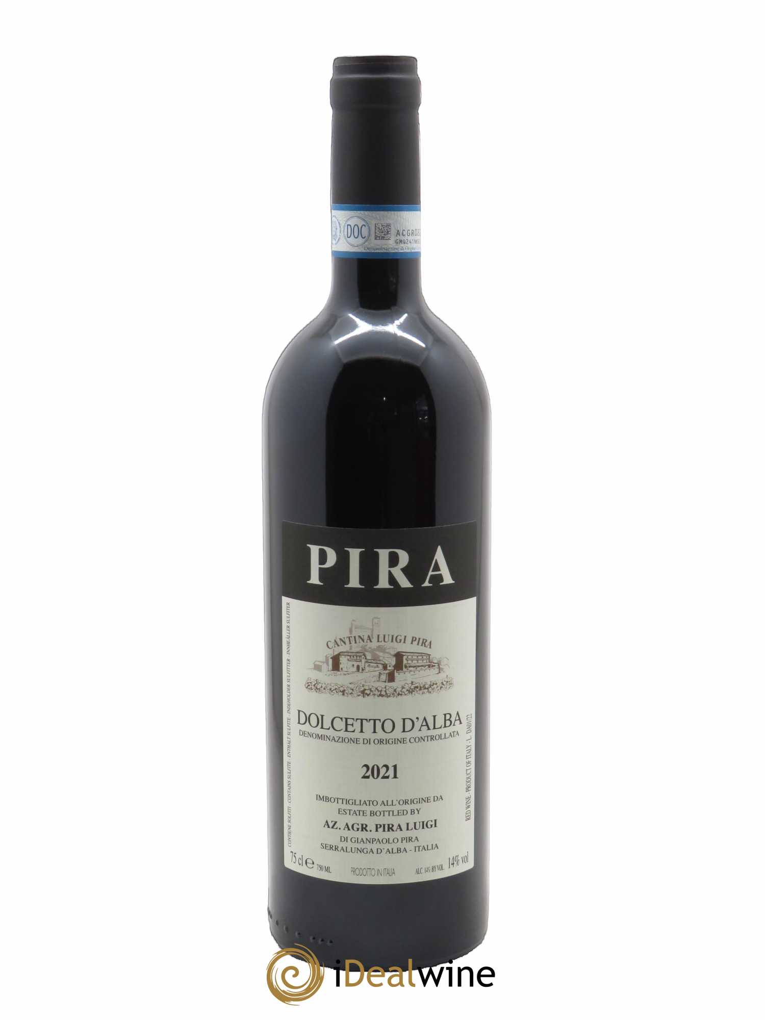 Dolcetto d'Alba DOC Luigi Pira  2021 - Lot de 1 Bouteille
